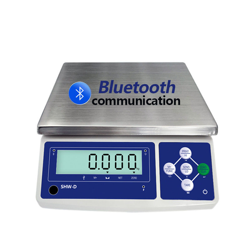 ABS SHWDL-3KG Bluetooth Support ERP Logiciel affichage LCD alimentation en courant alternatif 226mm*295mm