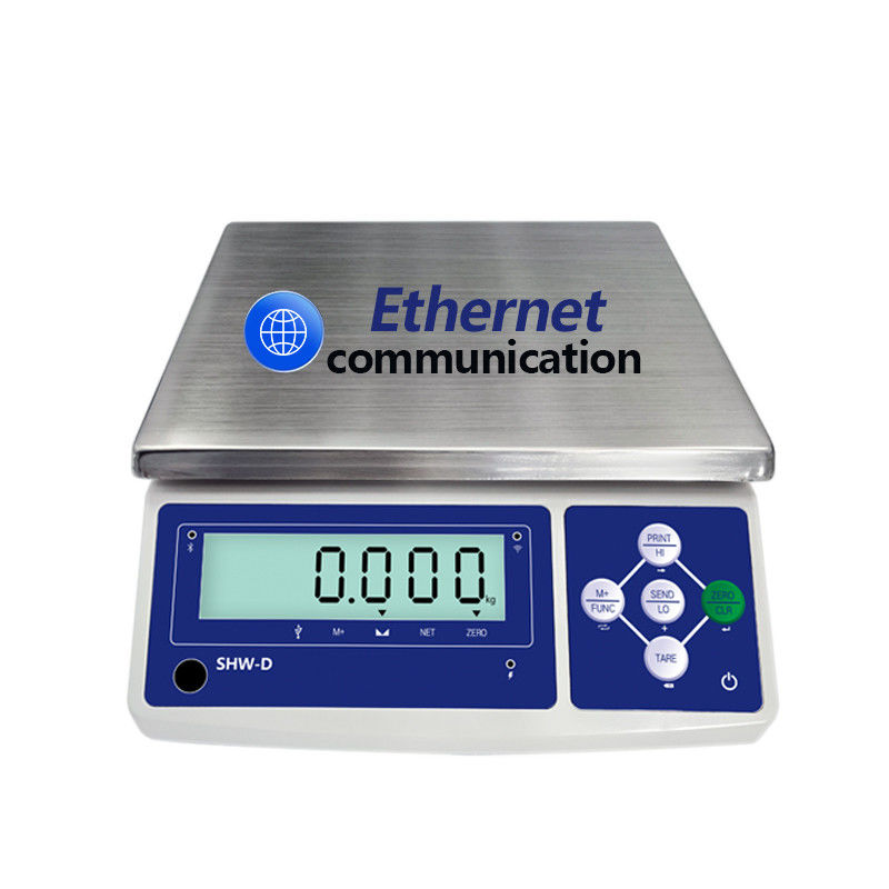 1 SHWDL-30KG Affichage LCD Bluetooth Supporté alimentation CA/CC avec matériau ABS