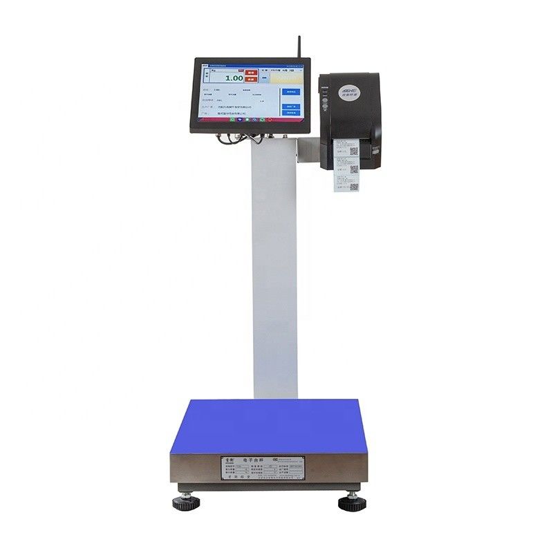 Écran de bureau de 15 pouces SOHE 2024 15-200kg Processus de viande de porc et de bœuf Étiquette d'affichage LCD