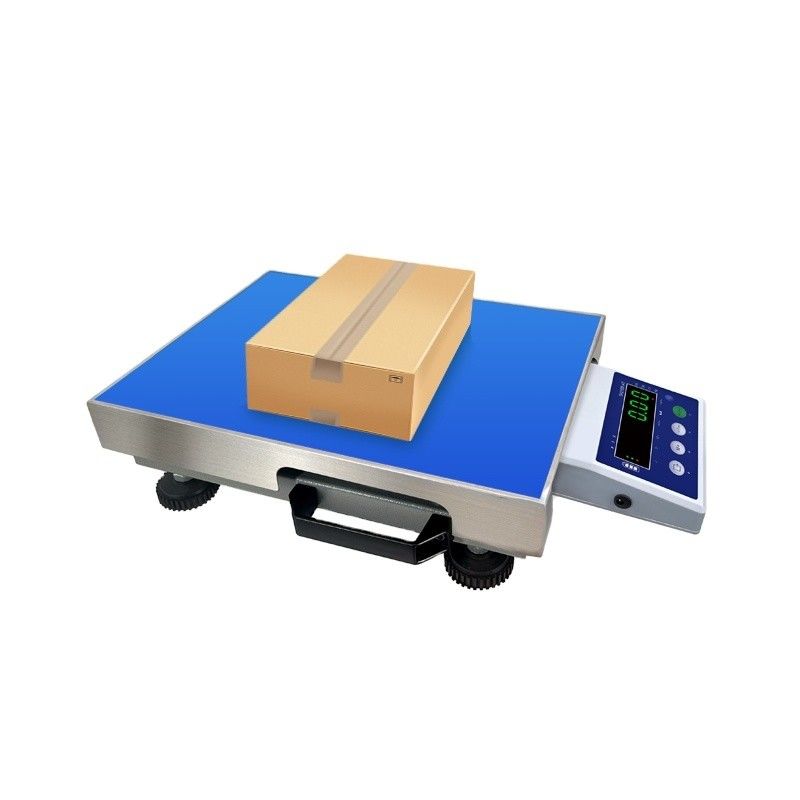 Balance industrielle portable Bluetooth avec une plateforme de 300*400 mm et une capacité de 150 kg