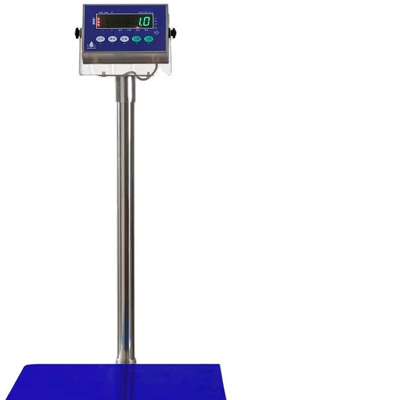 Affichage à LED 300 kg échelle imperméable à l'eau SOHE A1S pour les usines alimentaires 500 * 600mm lavable