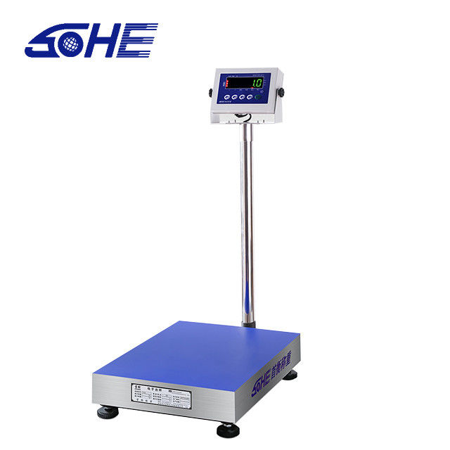 Échelle de plateforme numérique industrielle robuste de 150 kg avec alimentation 5v/1A et écran LED